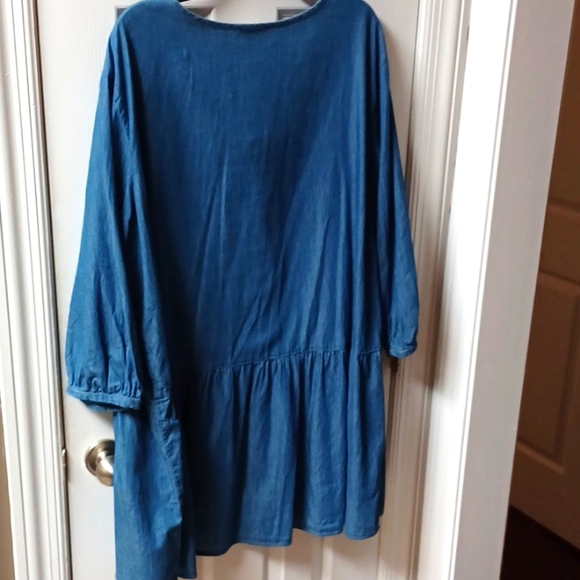 True Craft Chambray Tunic/Dress - Picture 2 of 6